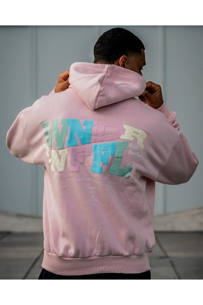 Wonderwaffel Hoodie WW Barely Pink