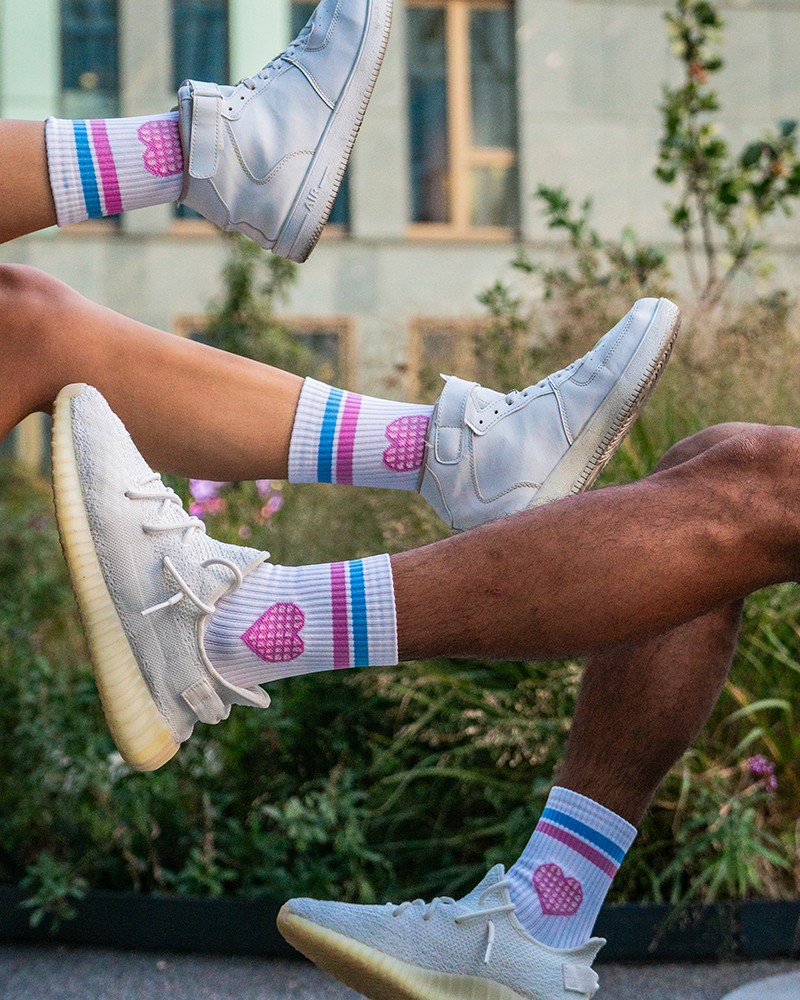 Wonderwaffel Socken "Hearts"