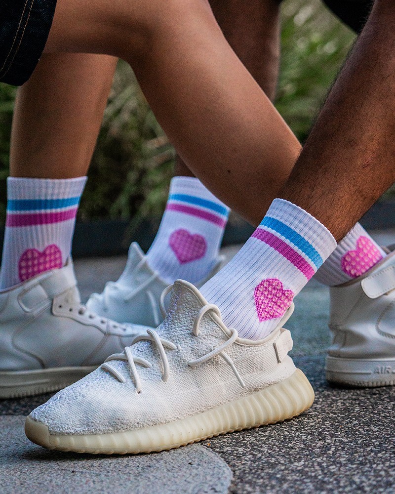 Wonderwaffel Socken "Hearts" 2