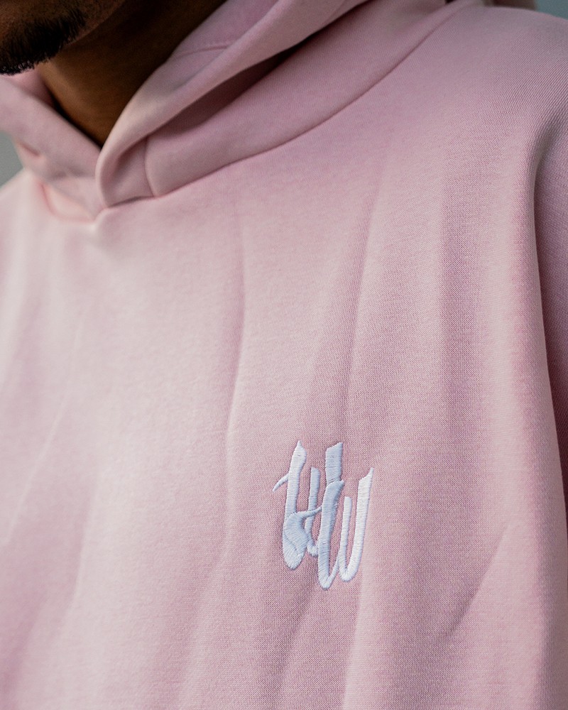 Wonderwaffel Hoodie WW Barely Pink
