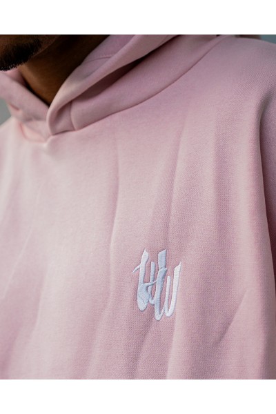 Wonderwaffel Hoodie WW Barely Pink