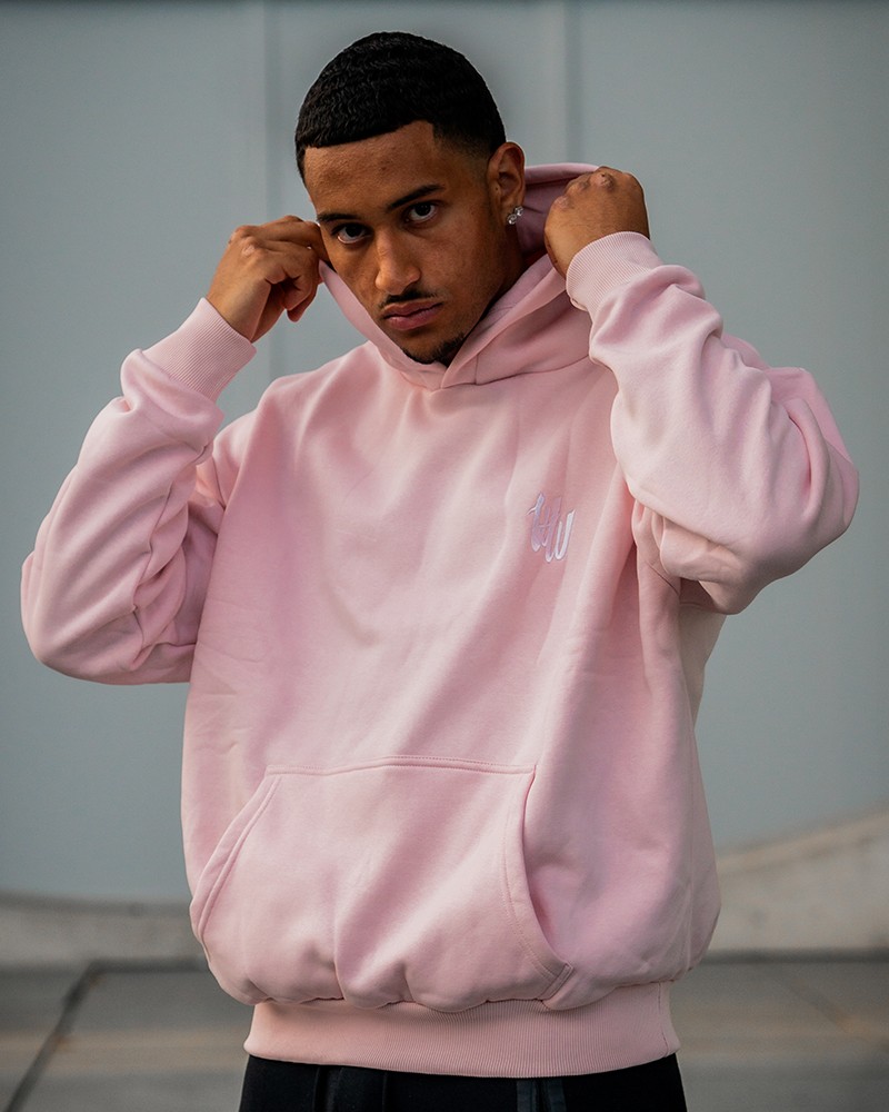 Wonderwaffel Hoodie WW Barely Pink