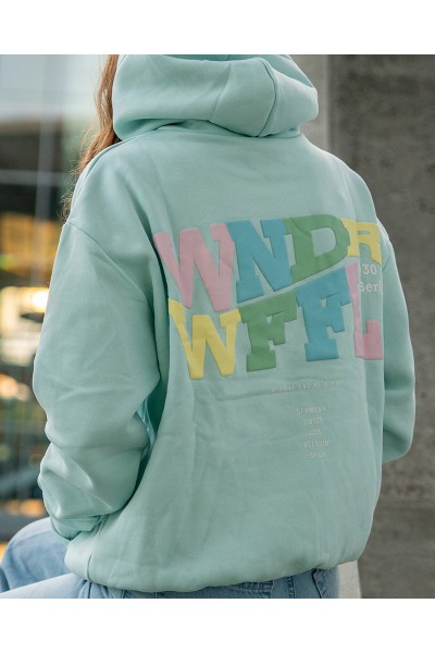 Wonderwaffel Hoodie WW Sky Light